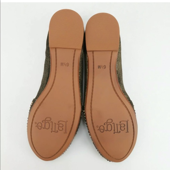 Latigo Anthropologie Go Girl Studded Slip On Flats - Picture 7 of 7